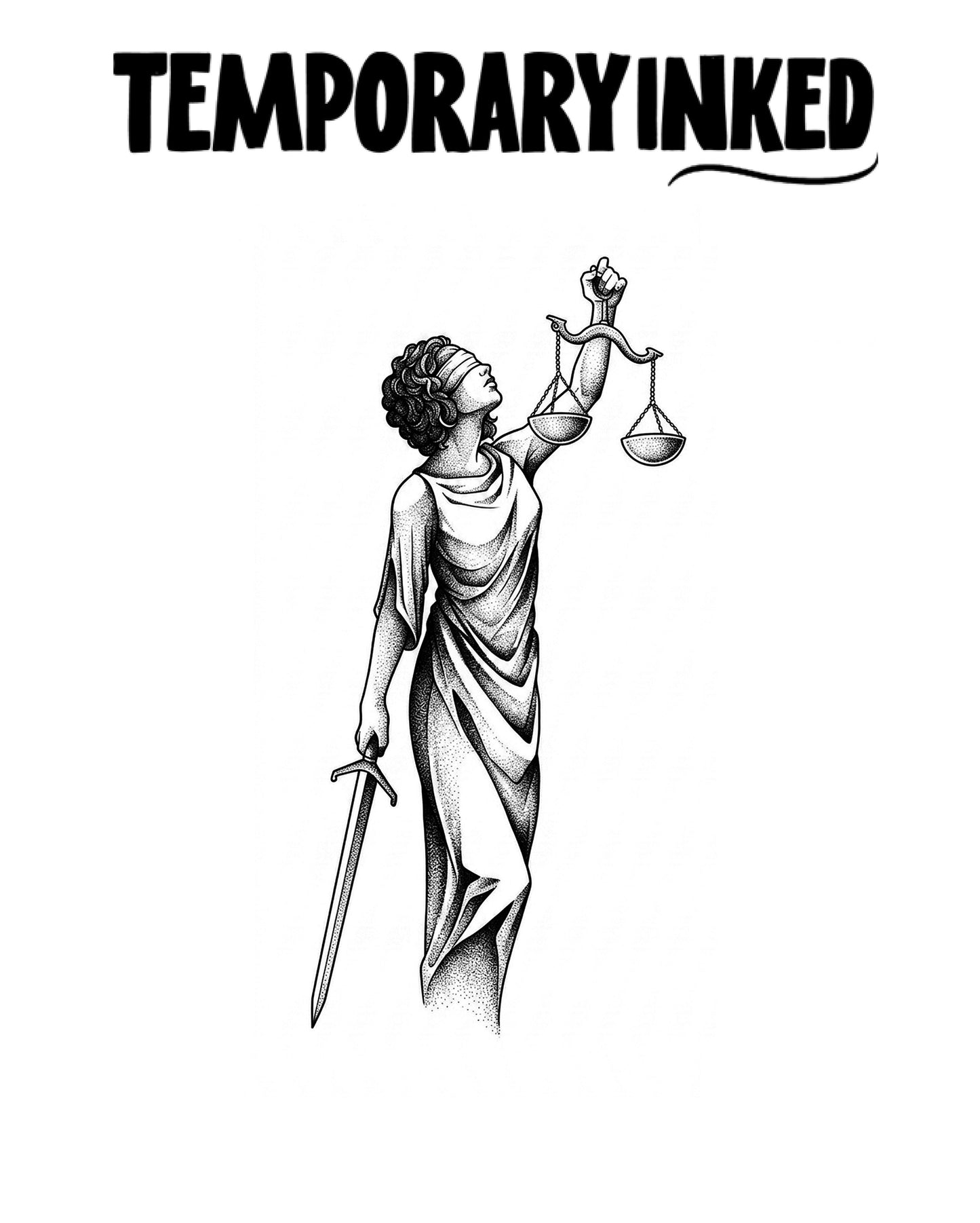 Scales Of Justice Tattoo