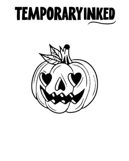 Scary Pumpkin Tattoo