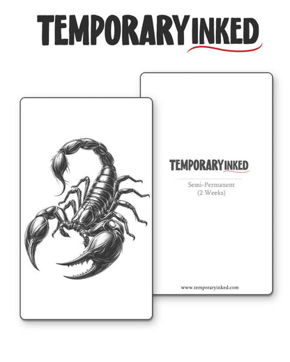 Scorpion Strike (Large) Tattoo