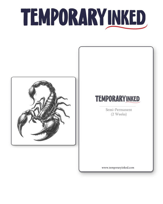 Scorpion Strike (Small) Tattoo