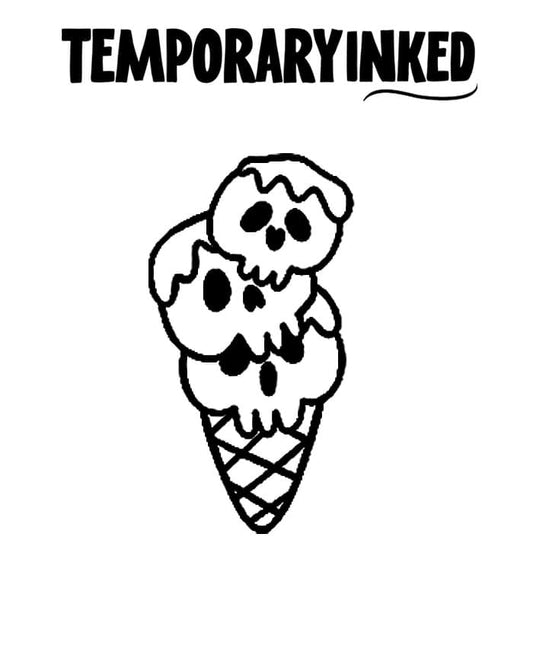 Scream Cone Tattoo