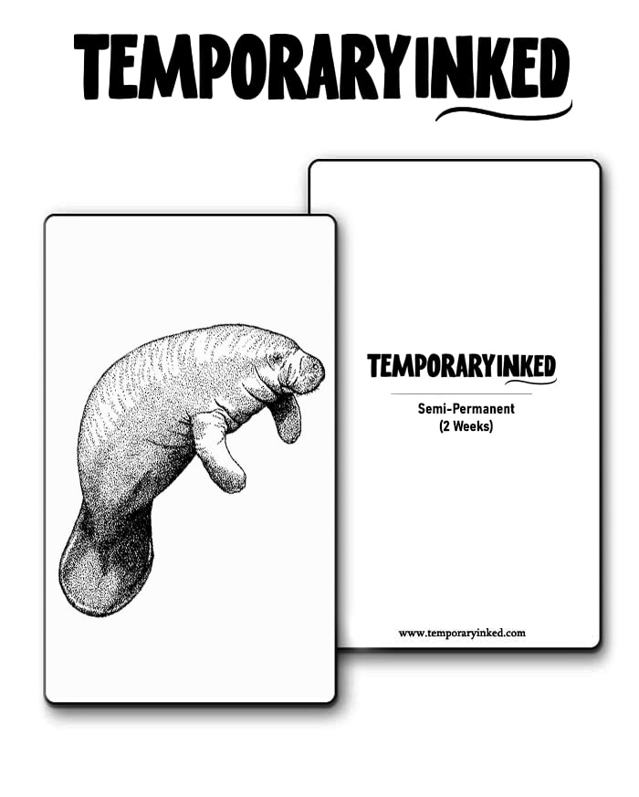 Sea Cow Serenity Tattoo