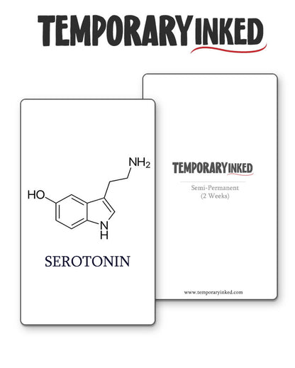 Serotonin (Happiness) Tattoo