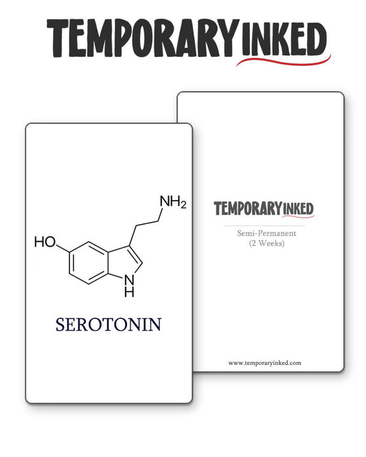 Serotonin (Happiness) Tattoo