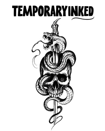 Serpent's Requiem Tattoo