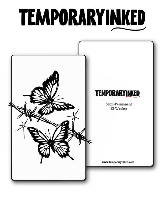 Shackled Wings Tattoo