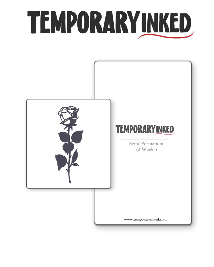 Shadow Roses (Small) Tattoo