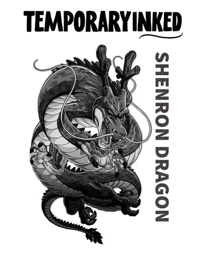 Shenron Dragon Half Sleeve