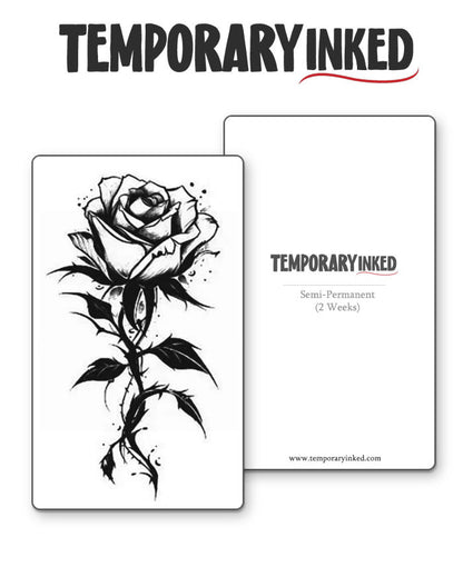 Silhouetted Beauty Tattoo