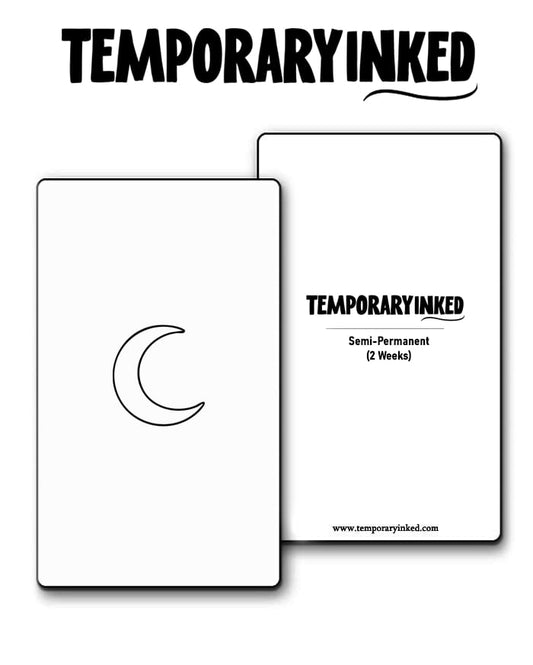 Simple Crescent Tattoo