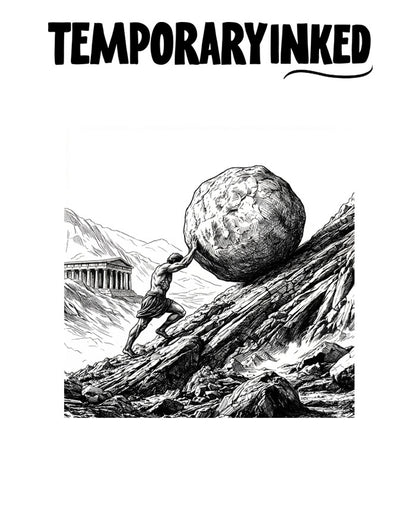 Sisyphus Stone Tattoo