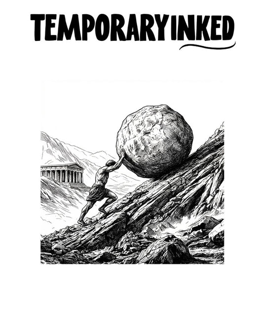Sisyphus Stone Tattoo