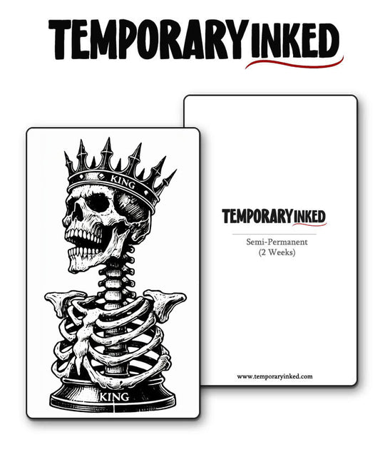 Skeletal King Tattoo