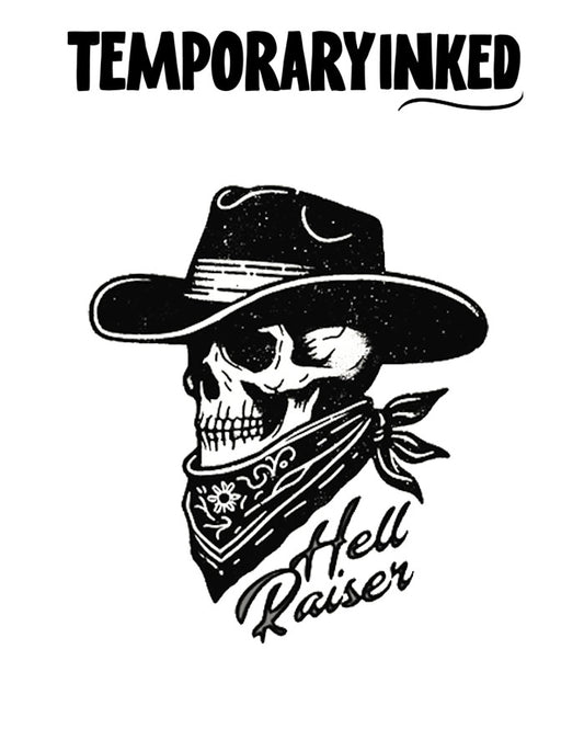 Skull Hell Raiser Tattoo
