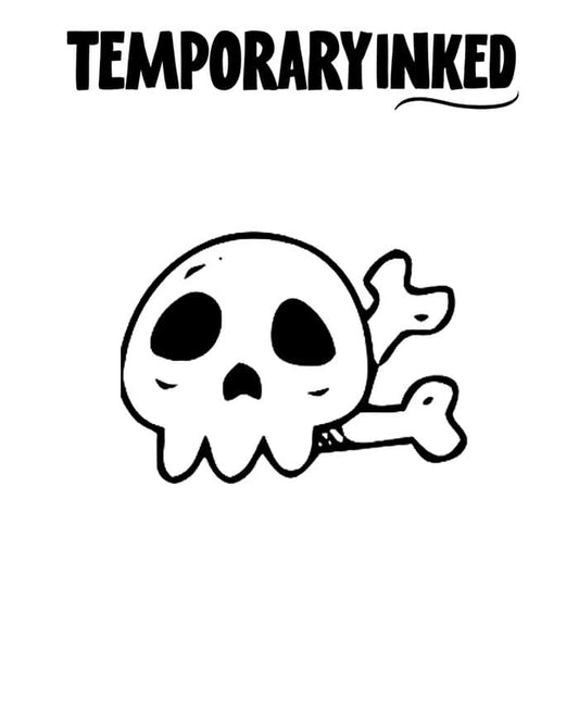 Skully Boo Tattoo