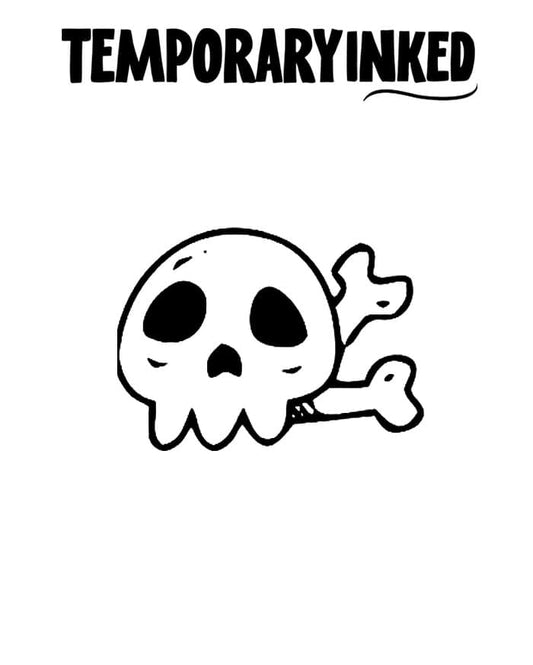 Skully Boo Tattoo
