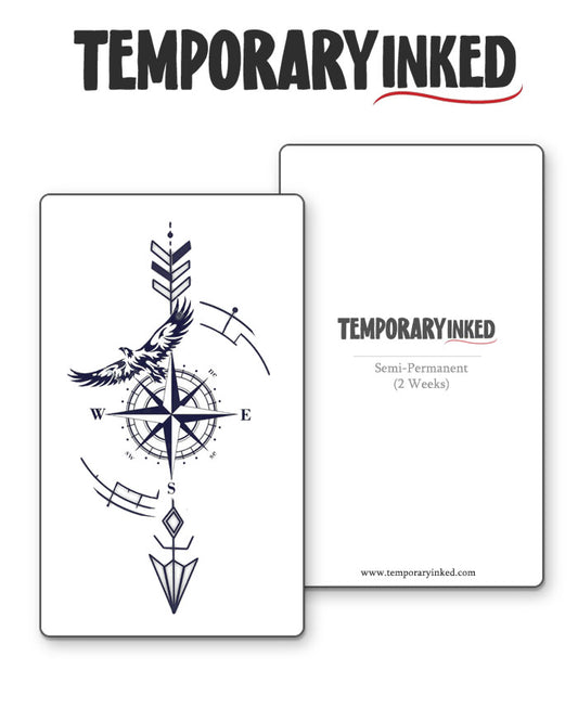 Skyward Compass Tattoo