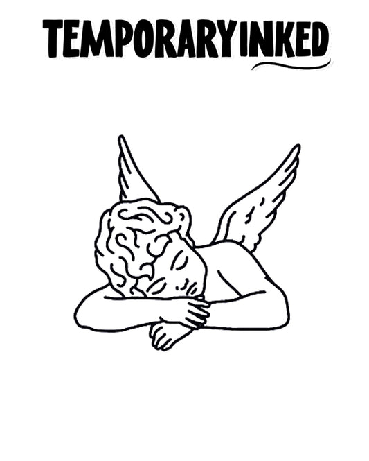 Sleeping Cupid Tattoo