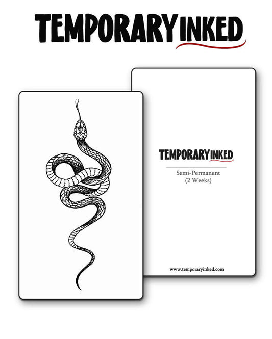 Slithering Snake Tattoo