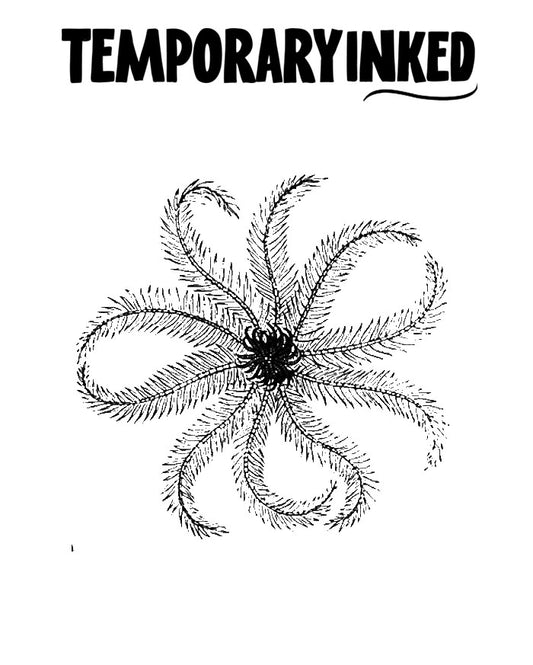 Small Fern Spiral Tattoo