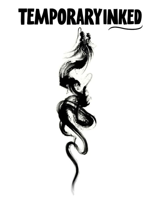 Smoky Serpent Tattoo