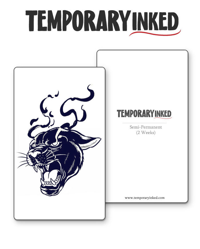 Smoldering Fangs Tattoo