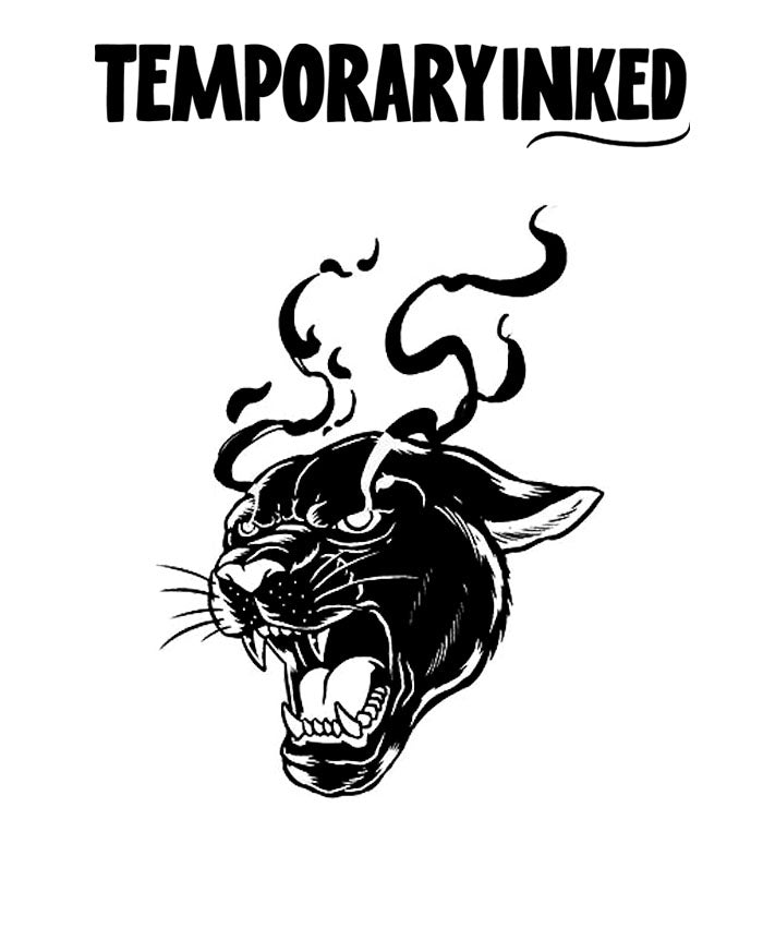 Smoldering Fangs Tattoo