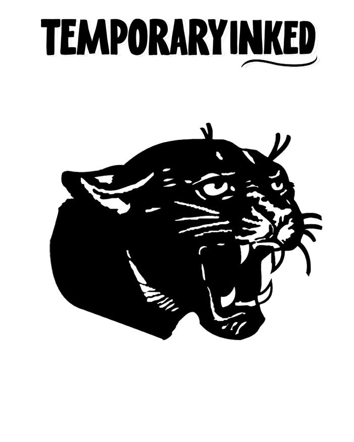 Snarling Panther Tattoo