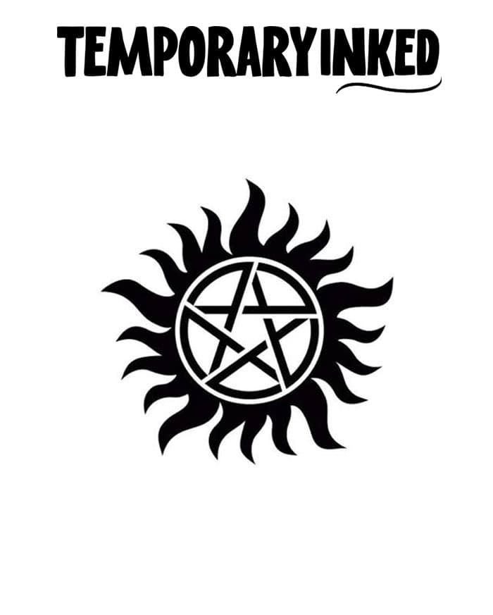 Solar Supernatural Tattoo