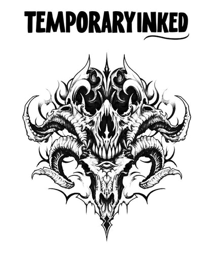 Something Chest Piece Tattoo