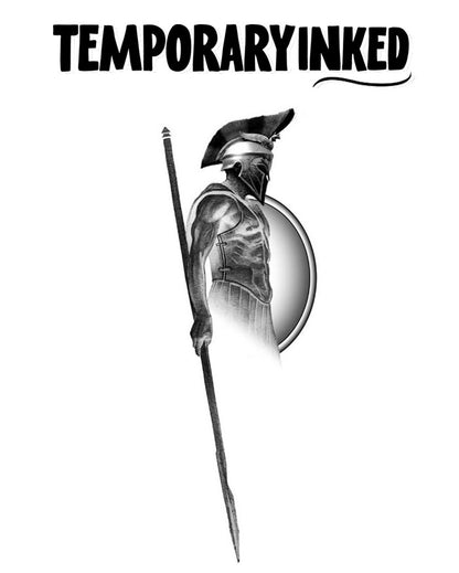 Spartan Spear Tattoo