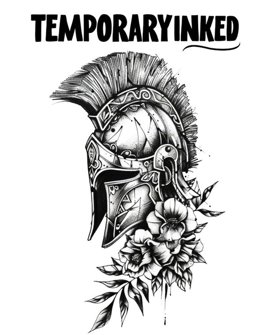 Spartan Helmet & Flower XL