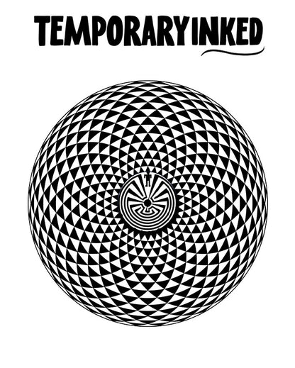 Spiral Out Tattoo