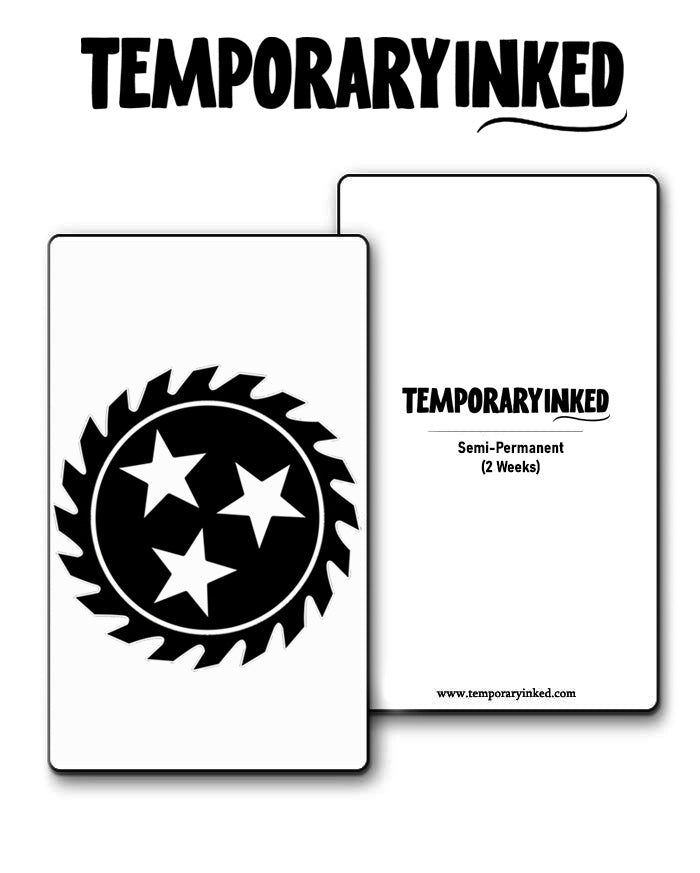 Star Sharp Blades Tattoo