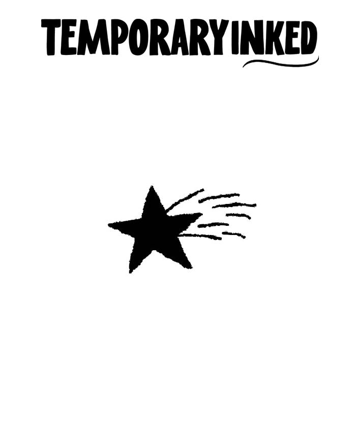 Star Comet Tattoo