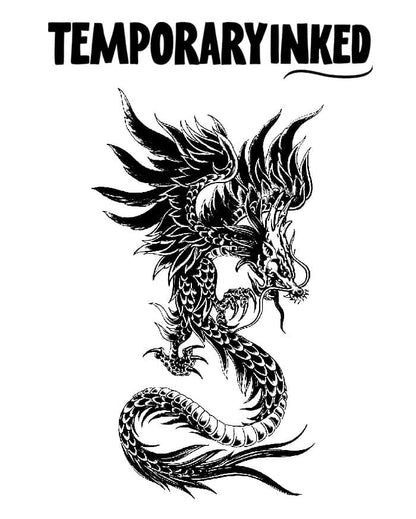 Stormfire Dragon Tattoo