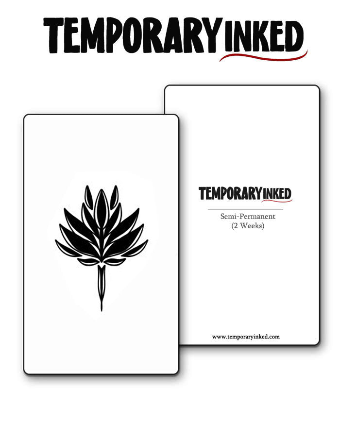 Stylized Flora Tattoo