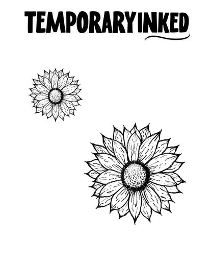 Sunflower Blooms Tattoo