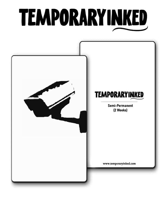 Surveillance Camera Tattoo