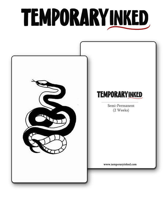 Tangled Snake Tattoo