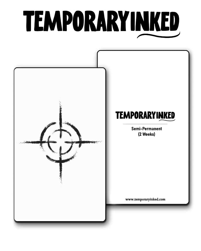 Target Symbol Tattoo