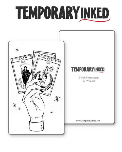 Tarot's Verdict Tattoo