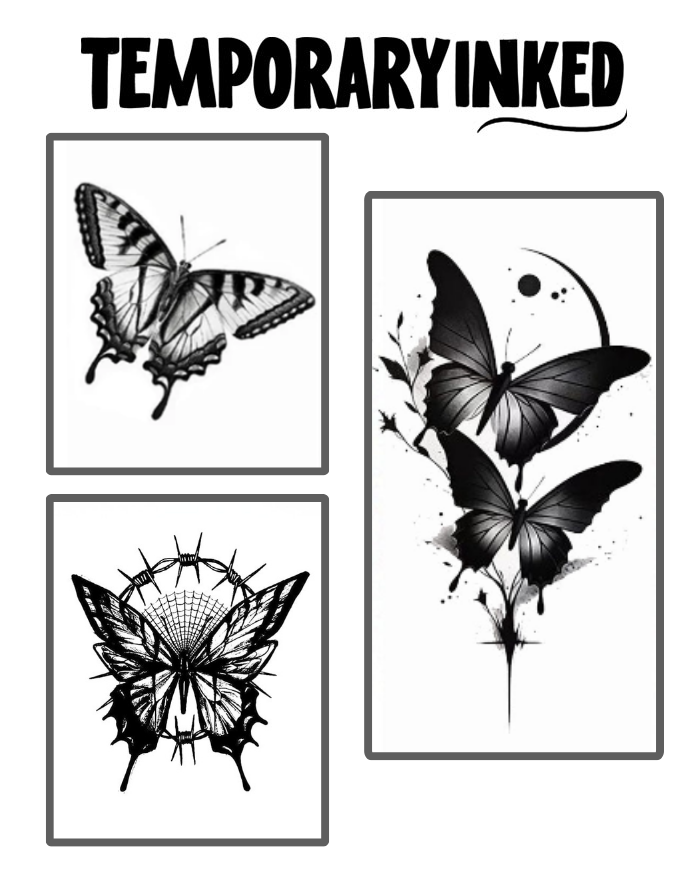 Metamorphosis Butterfly Tattoo Pack