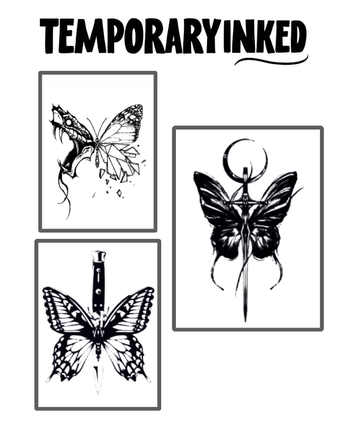 Winged Blades Tattoo Pack