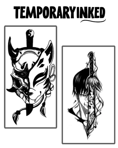 Oni & Retribution Blade Tattoo Pack