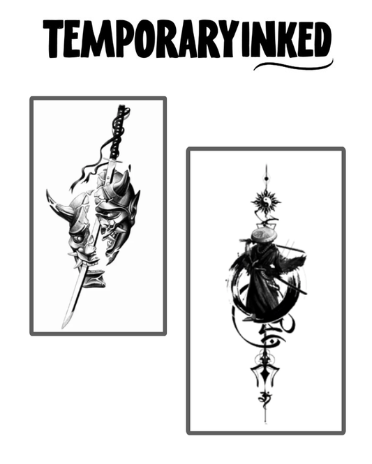 Unmasked Blades Tattoo Pack