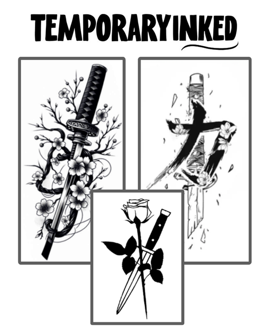 Sakura Katana Tattoo Pack