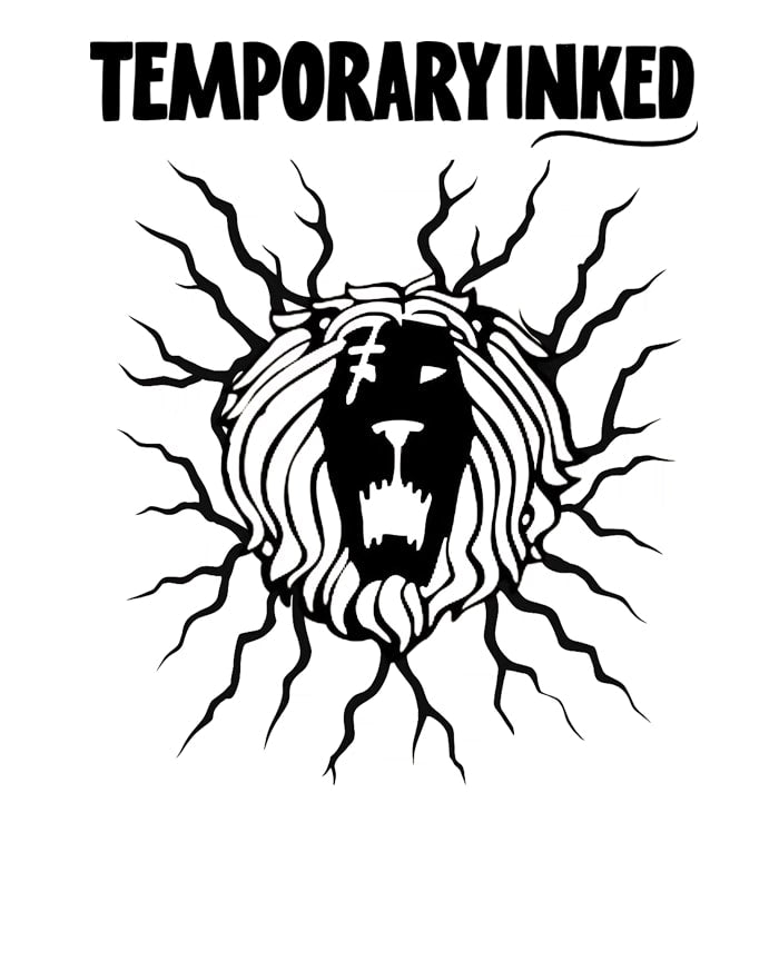 Terrifying Lion Tattoo