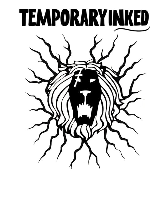 Terrifying Lion Tattoo