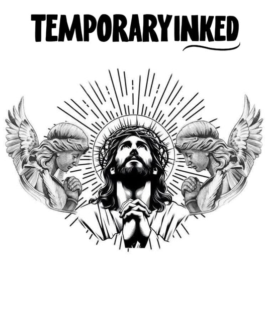 The Prayers Half-Sleeve Tattoo